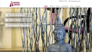 Website Physio Neuss