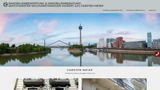 Website Immobilienbewertung Meier